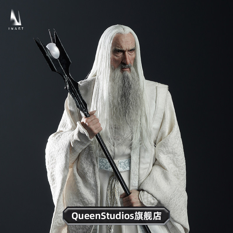 【预付款】INART -指环王：护戒使者-萨鲁曼1/6收藏级可动人偶图片