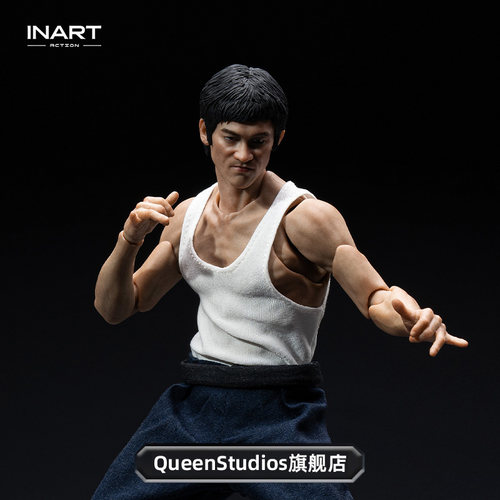 【预付款】INART Action-李小龙（功夫套装）1/12可动人偶
