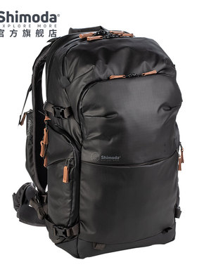 Shimoda摄影包户外都市旅行相机包专业背负双肩独立单反内胆背包explore v2翼铂系列E25 e30 e35黑色军绿色