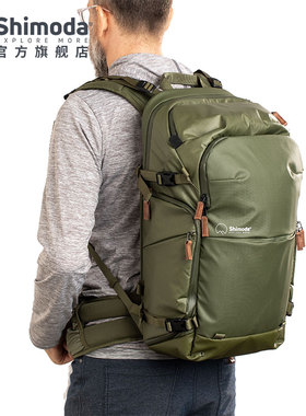 Shimoda相机包双肩摄影包专业户外旅行包防泼水大容量美国下田十木塔翼铂系列explore v2 e25 E30 E35 黑军绿