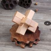 六通鲁班锁益智学生儿童益智玩具比赛学校教具六根锁榫卯孔明锁