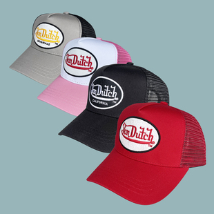 复古时尚 美式 棒球帽出游防晒透气 帽子驾驶司机帽男女同款 VON