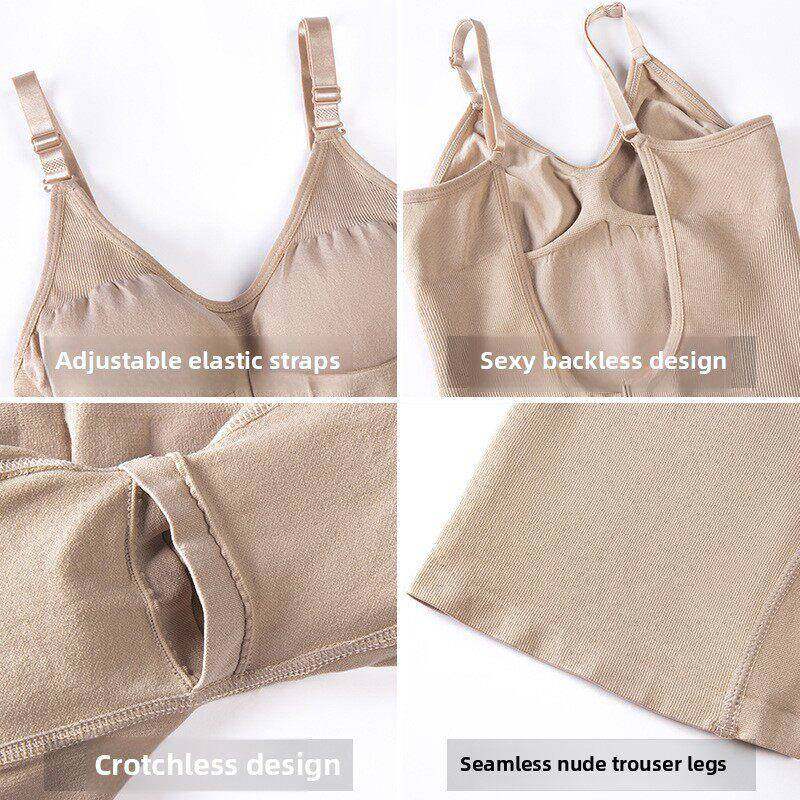 Seamless Bodysuit Women Butt Lifter Shapewear Belly Control