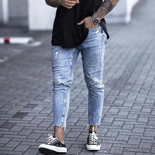 summer jeans for men pants for mens casual trousers man 裤