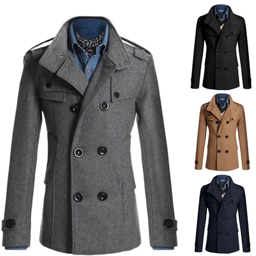 winter jacket men wool coat jackets for men overcoat mens
