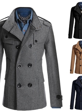 winter jacket men wool coat jackets for men overcoat mens