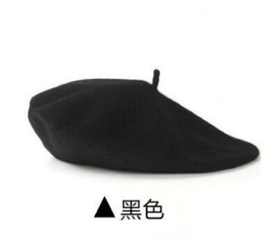 Men Women Unisex Breathable Pure Wool Beret Hats Caps Specia