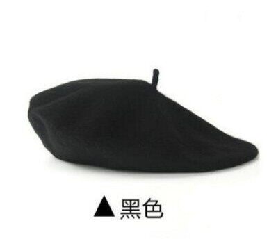 Men Women Unisex Breathable Pure Wool Beret Hats Caps Specia
