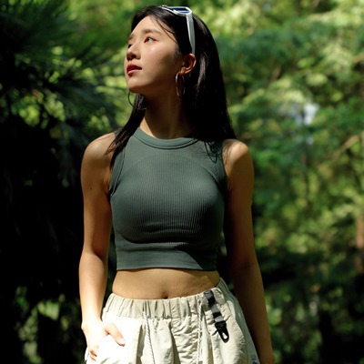 外穿运动内衣防震背心吊带