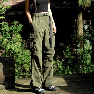 直筒速干裤 山系户外防泼水冲锋裤 长裤 多口袋登山徒步工装 女 男秋季