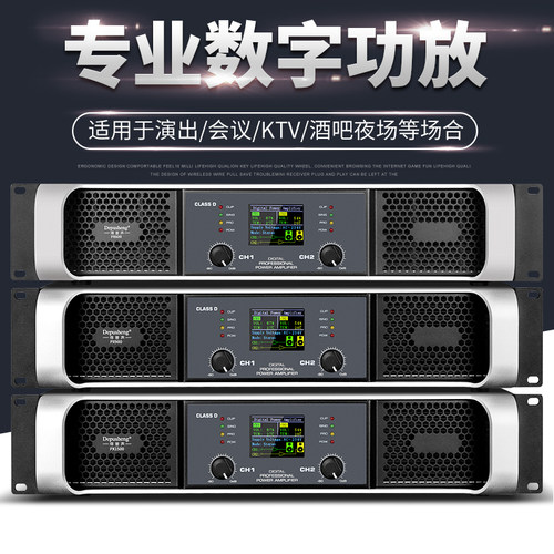 depusheng得普声数字功放2通道