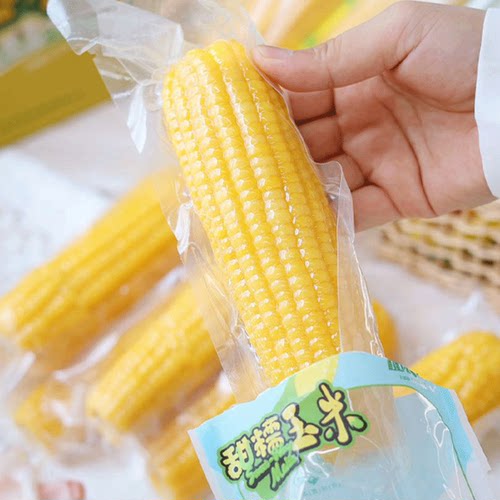 黄糯玉米现摘口感不占冰箱常温存