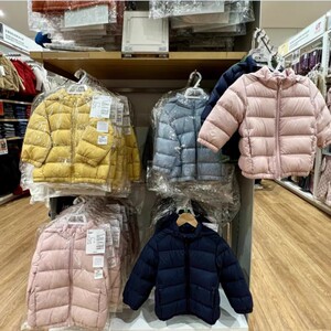 优家秋冬儿童脱卸帽羽绒服男女童中大童轻薄宝宝外穿幼儿保暖外套
