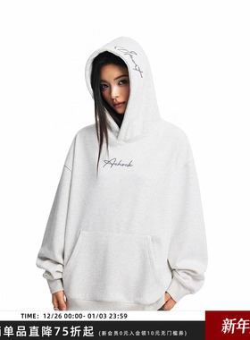 【Achock官方店】潮牌入秋薄款简约贴布绣外套美式街头情侣卫衣男