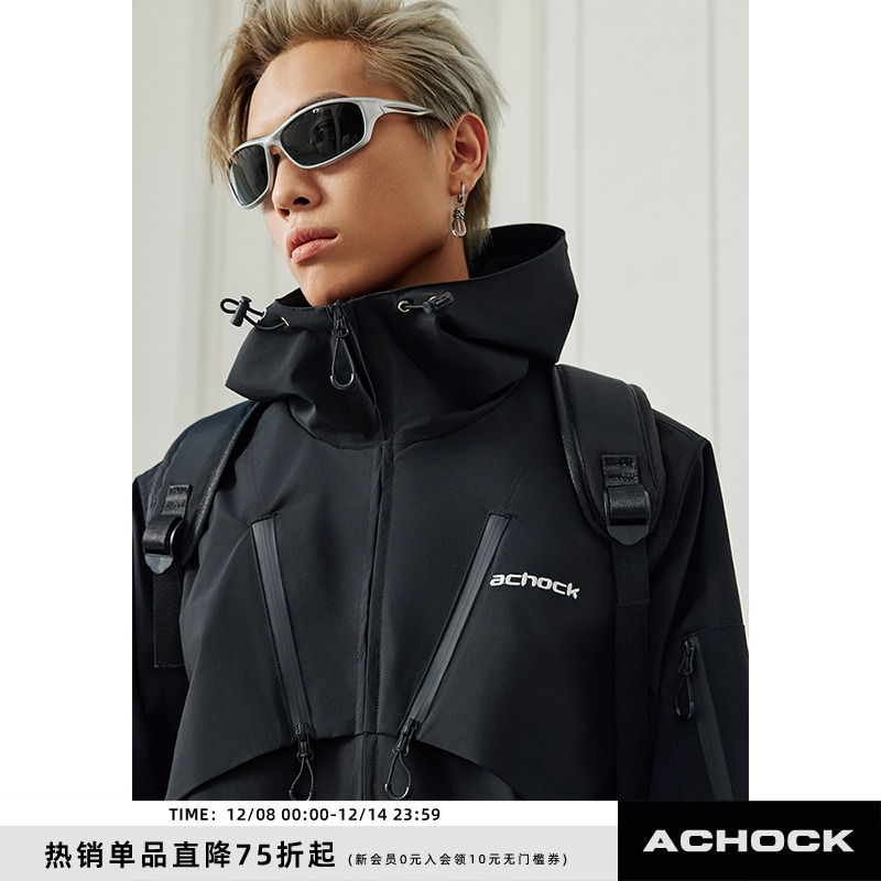 潮牌原创户外登山防水机能