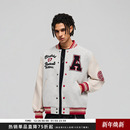 重磅复古棒球服街头百搭重磅刺绣棒球夹克男 美式 Achock官方店