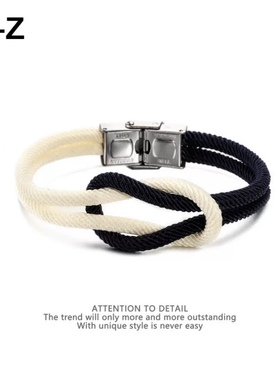 2025年新款小众设计同心结闺蜜手链百搭个性手工编织男女情侣手绳