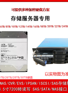 新品CVR网络存储服务器磁盘HK7228AH/HK7230AH/HK7232AH专用硬盘