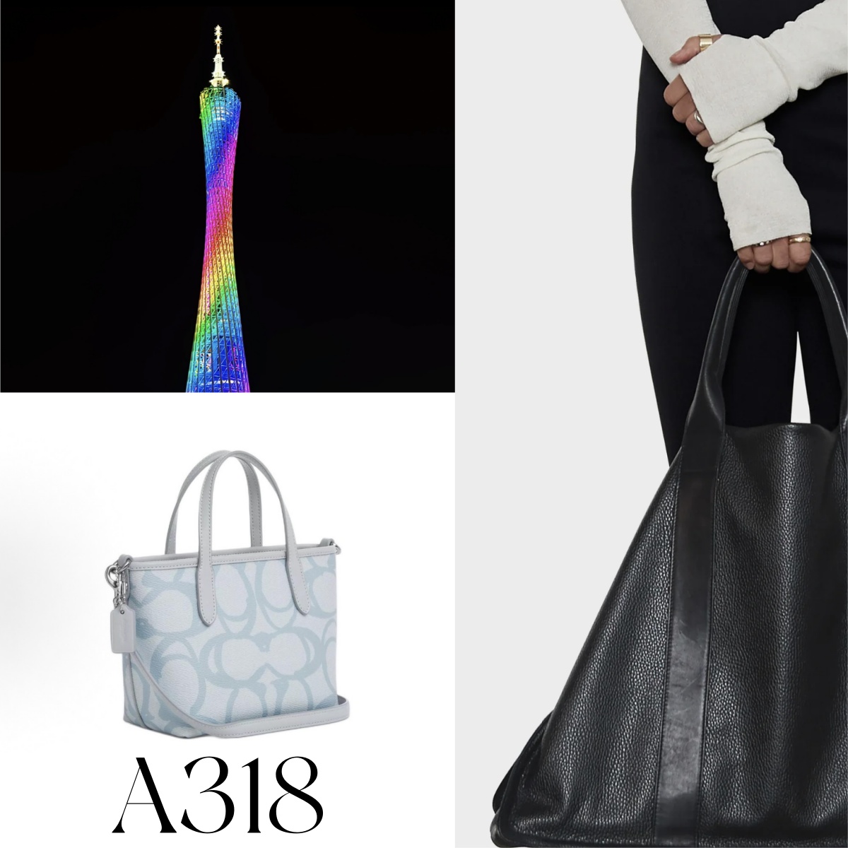 【A318】 2025年新款大容量女包时尚百搭多功能女包CT15