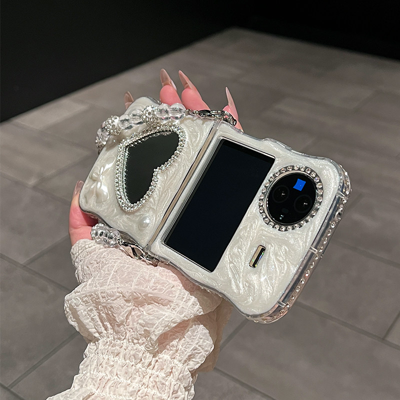 佐班 适用vivoxflip手机壳手链超薄硅胶VIVOXFlip保护套新款镜子xflip外壳防摔vivo折叠屏5G2025限量款高级感,3C数码配件,手机保护套/壳,淘宝优惠券,粉丝福利购,淘宝优惠卷