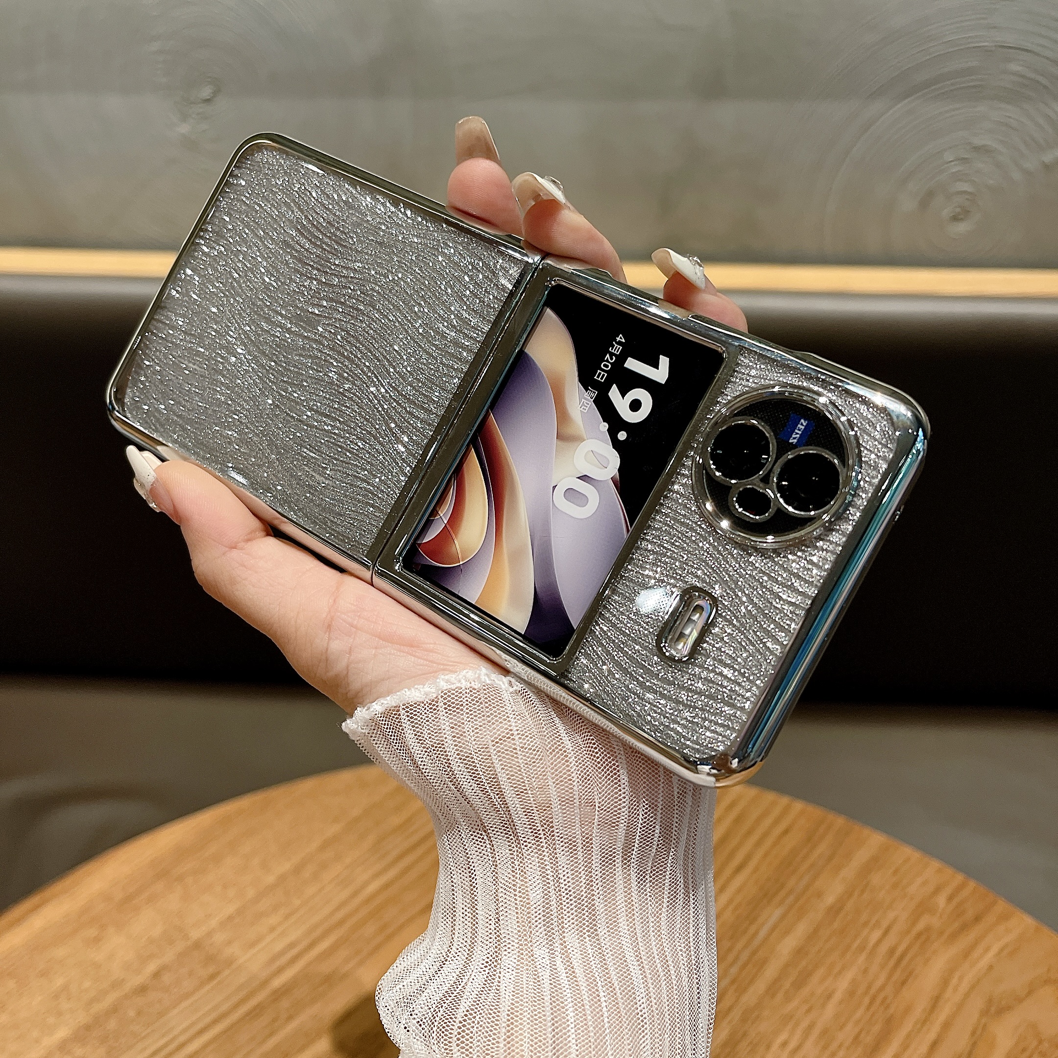 适用vivoXflip手机壳新款轻奢