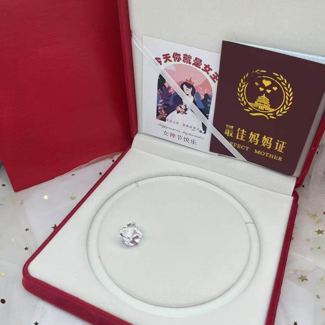 首饰展示珠宝绒布珍珠礼品项链结婚套装首饰包装收纳盒子定制