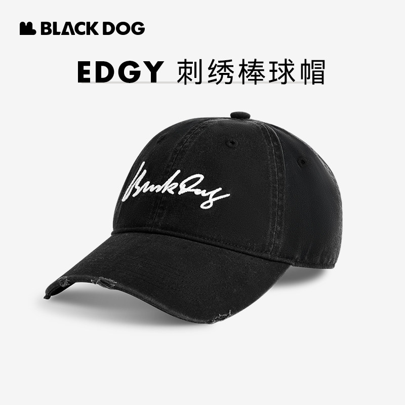 BLACKDOG黑狗硬顶遮阳棒球帽