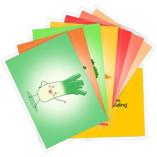 水果连连看疯狂对对碰卡片团建互动游戏玩具儿童趣味运动会道具