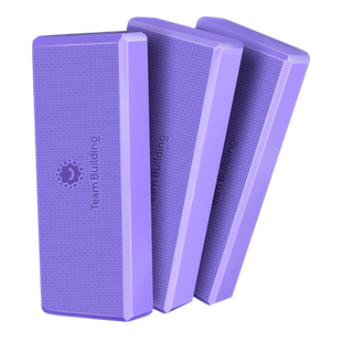 摸石头过河砖儿童搭桥瑜伽砖户外团建拓展活动道具团队互动小游戏