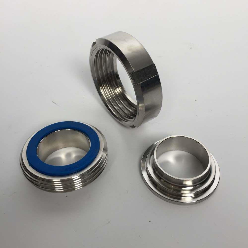 SMS活接头不锈钢接头水管乳品制药由壬组合件管道配件UNIONS