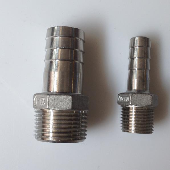 304不锈钢宝塔接头/六角宝塔/水管皮接/软管接头2分3分4分6分插管