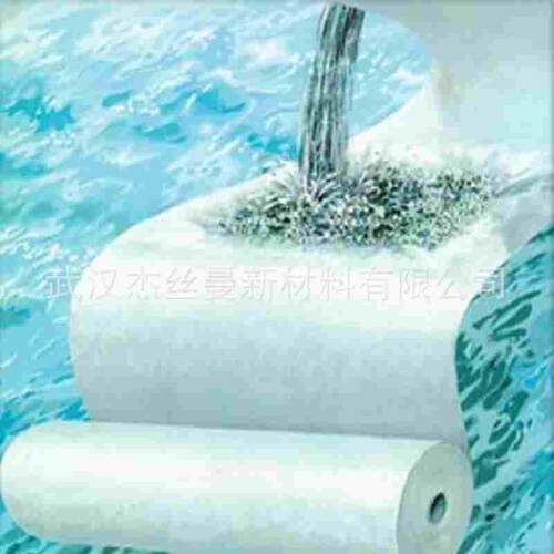 定制原装过滤无纺布型号PW100/100-710 710mm 100g/m2过滤铝屑用