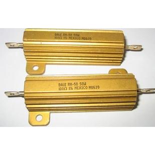 50W100欧   50W100R   精度1%   DALE铝壳电阻
