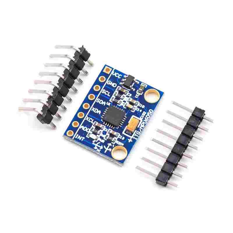 MPU-6050模块 三轴加速度传感器三维角度陀螺仪6DOF GY-521镀金板