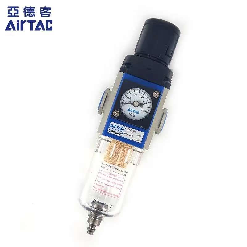 亚德客调压过滤器GFR200-08/GFR300-10/GFR400-15/GFR600-20/25F1