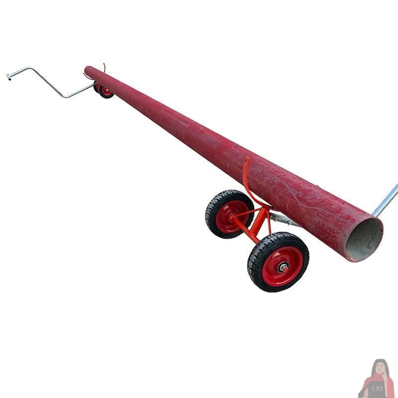 消防管道搬运车拖车拉管小车钢管/PE管道托运搬运神器静音手推车