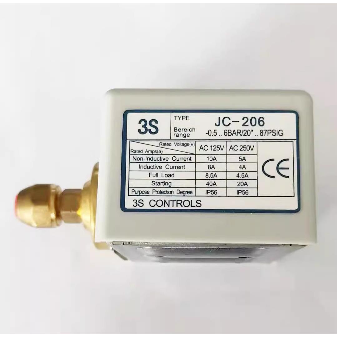 韩国3S压力开关JC-203 JC-206 JC-210 JC-215 JC-220 JC-230 3S