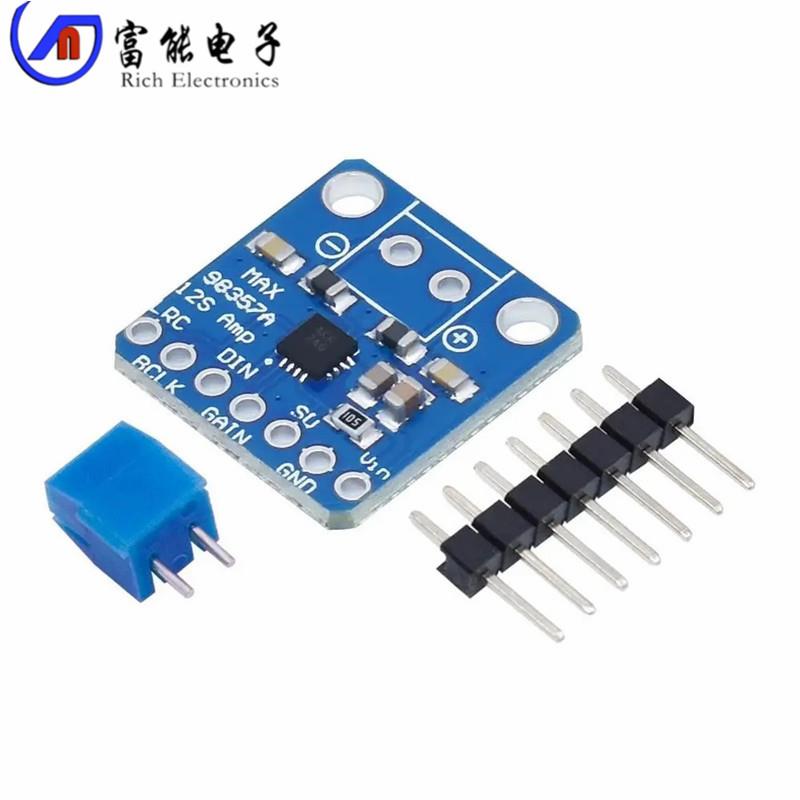 MAX98357A 音频放大器模块3006 I2S 3W D类放大器无滤波DIY功放板