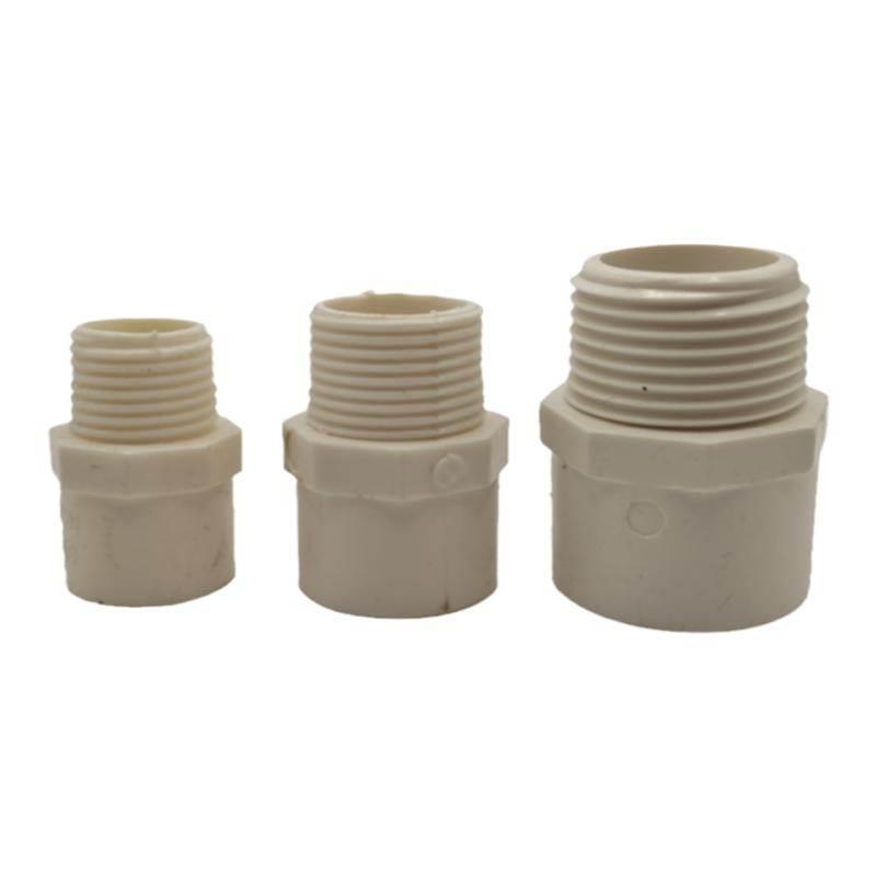 PVC水管外丝直接20 4050 63 75 90 110 4分6分1寸2寸外牙直通胶粘