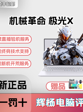 机械革命极光X RTX5060/5070/5070Ti高性能游戏笔记本电脑