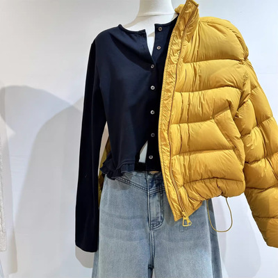 90白鸭绒排骨羽绒服女冬2