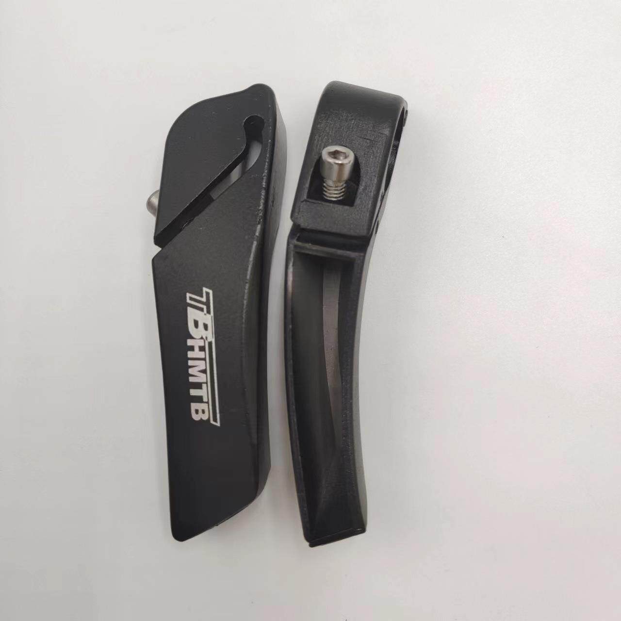 自行铝合金副把车把山地车铝合金羊牛角羊角一体小付单车手配件骑