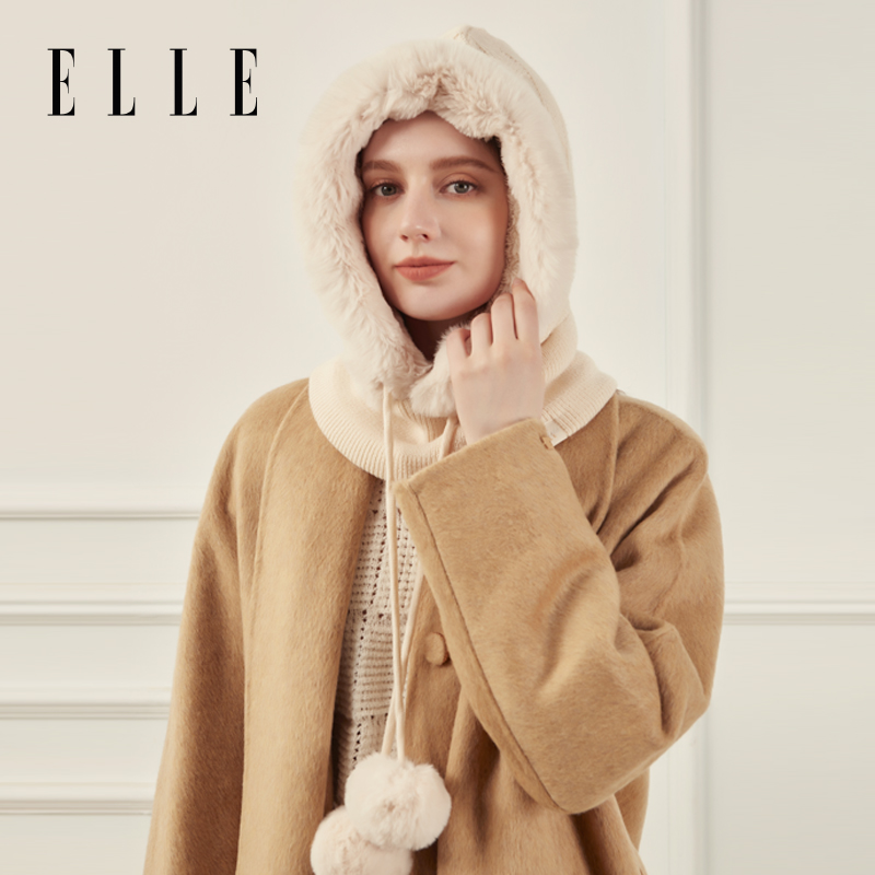 盆帽ELLE女士毛绒秋冬