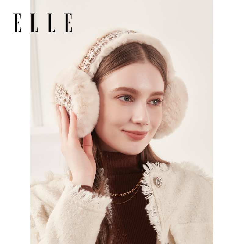 ELLE耳罩加绒加厚保暖
