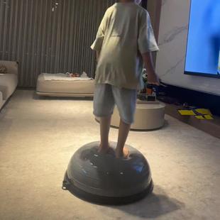 健身减肥器材加厚防爆防滑脚踩瑜伽半球波速球半圆平衡球家用训练