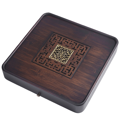 餐将军竹茶盘2025家用储排水两用