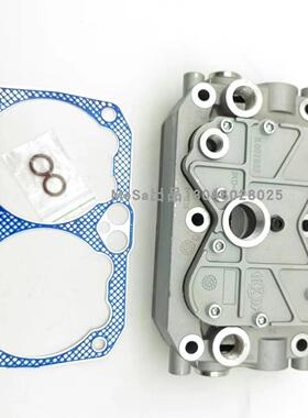 打气泵缸盖适配WP10H/P12/P13重卡双缸空压机缸盖总成