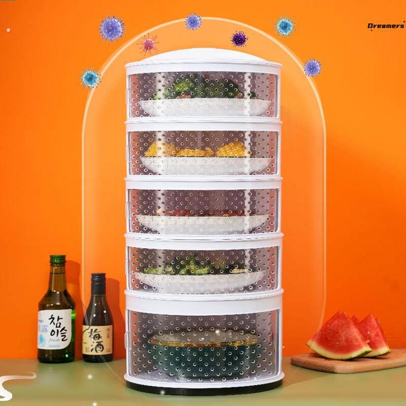 夏季盖菜罩家用剩菜食物饭菜置物架防尘保温餐桌多层收纳遮尘厂家