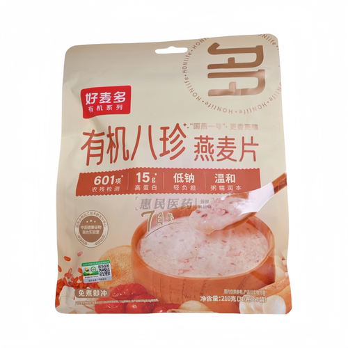 好麦多有机八珍燕麦片210g