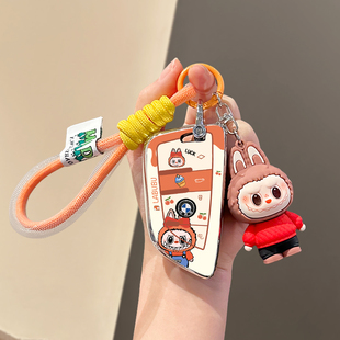 适用宝马x3钥匙套x5适用三系五系刀锋宝马530可爱卡通创意钥匙包